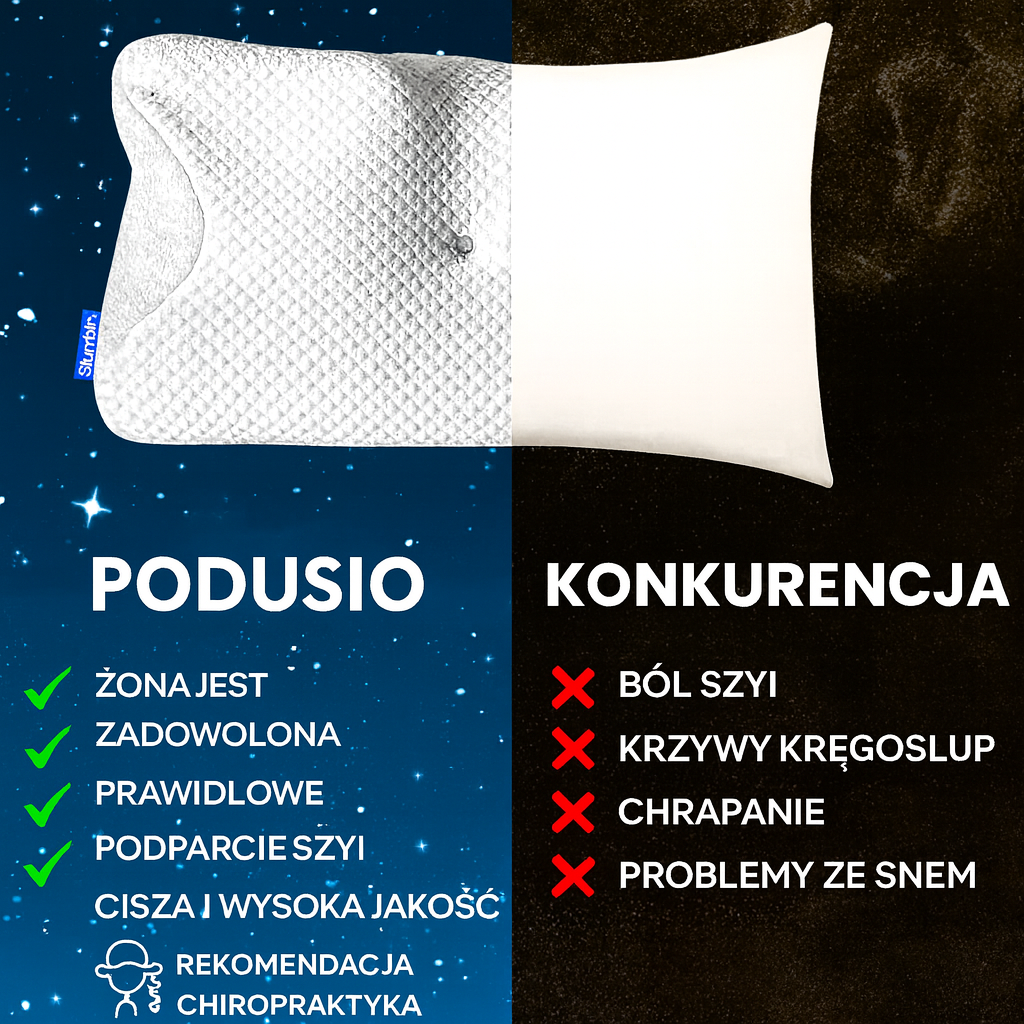 PODUSIO™ Poduszka relaksacyjna dla dorosłych